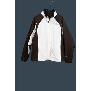 The North Face HyVent Jacket Brown & White Size M